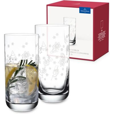 Villeroy & Boch Toy's Delight Longdrink Glass Set 2 pcs - 33cl Villeroy & Boch Toy's Delight Longdrink Glass Set 2 pcs - 33cl