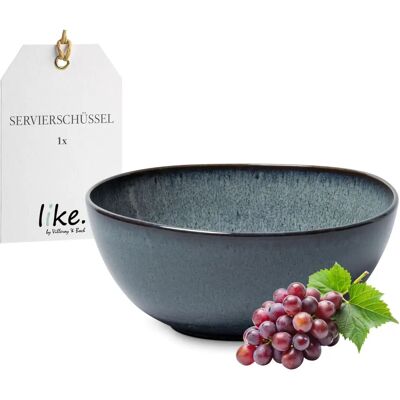 Villeroy & Boch Lave grå serveringsskål 25,5cm Villeroy & Boch Lave grå serveringsskål 25,5cm