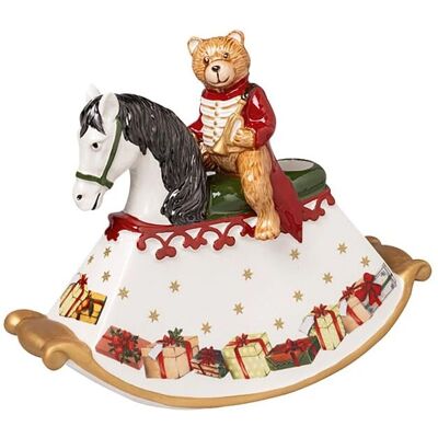 Villeroy & Boch Christmas Toys Gyngehest Lysestake - świecznik Villeroy & Boch Christmas Toys Gyngehest Lysestake - świecznik