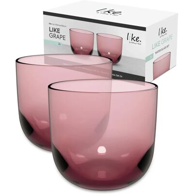 Villeroy & Boch Grape Water Glass Set - Water Glass, 2 pcs Villeroy & Boch Grape Water Glass Set - Water Glass, 2 pcs