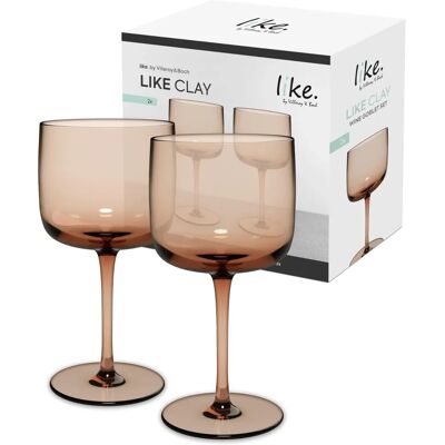 Villeroy & Boch Like Clay Weinkelch Set 2tlg. 270ml Villeroy & Boch Like Clay Weinkelch Set 2tlg. 270ml