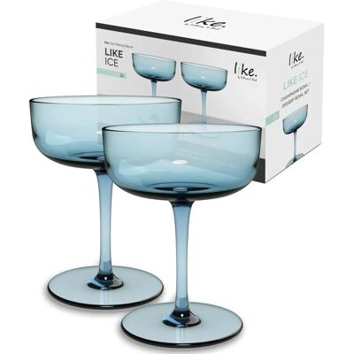 Villeroy & Boch Like Ice Champagneglass Sett - Fargerike, 2 stk Villeroy & Boch Like Ice Champagneglass Sett - Fargerike, 2 stk