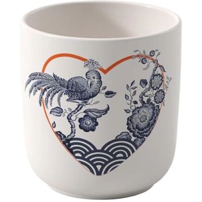 Villeroy & Boch Paradiso Tasse - 275. Jubiläum - Weiß-Blau-Orange Villeroy & Boch Paradiso Tasse - 275. Jubiläum - Weiß-Blau-Orange