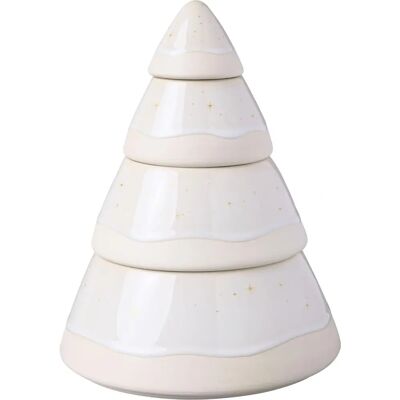 Villeroy & Boch Winter Glow Biscuit Jar - Beige Villeroy & Boch Winter Glow Biscuit Jar - Beige