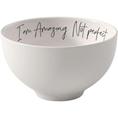Villeroy & Boch Statement Schüssel Ich Bin Amazing Nicht Perfekt - Schüssel Villeroy & Boch Statement Schüssel Ich Bin Amazing Nicht Perfekt - Schüssel