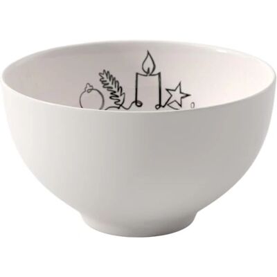 Villeroy & Boch Bol Statement Lines - Schüssel - Weiß - 470ml Villeroy & Boch Bol Statement Lines - Schüssel - Weiß - 470ml