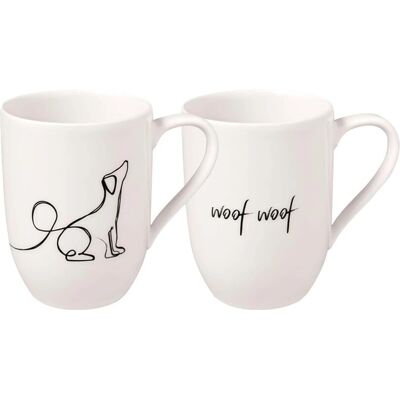Villeroy & Boch Becher-Set - 280ml - Weiß - Tassen und Becher Villeroy & Boch Becher-Set - 280ml - Weiß - Tassen und Becher