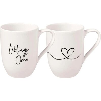 Villeroy & Boch Statement Becher mit Henkel 2er-Set Villeroy & Boch Statement Becher mit Henkel 2er-Set
