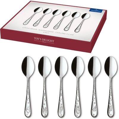 Villeroy & Boch - Toy's Delight Set aus 6 Edelstahlteelöffeln Villeroy & Boch - Toy's Delight Set aus 6 Edelstahlteelöffeln