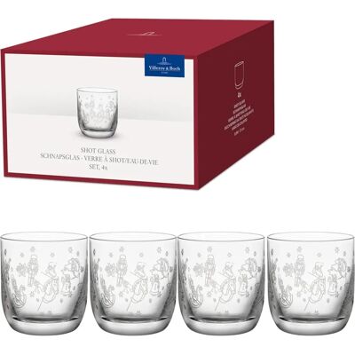 Villeroy & Boch Toy's Delight Shot Glasses - 4 pcs, 60ml Villeroy & Boch Toy's Delight Shot Glasses - 4 pcs, 60ml