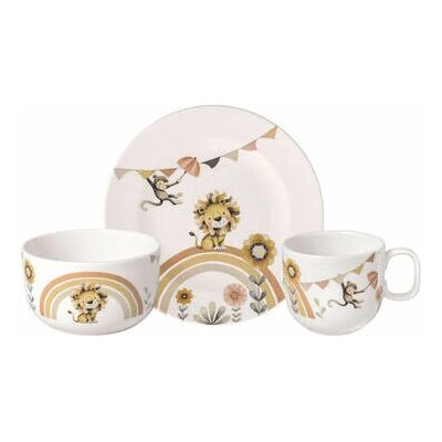 Villeroy & Boch Ensemble de Vaisselle en Porcelaine pour Enfants Roar Like a Lion Villeroy & Boch Ensemble de Vaisselle en Porcelaine pour Enfants Roar Like a Lion