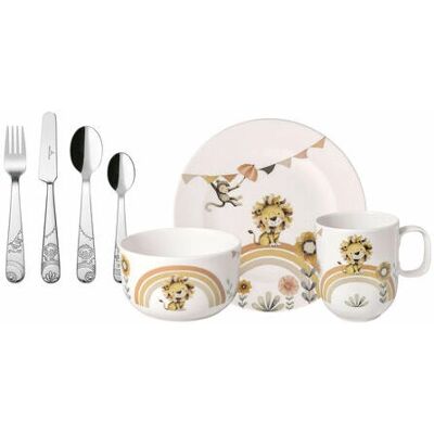 Villeroy & Boch Barnservis 7 delar - Lejonmotiv Villeroy & Boch Barnservis 7 delar - Lejonmotiv