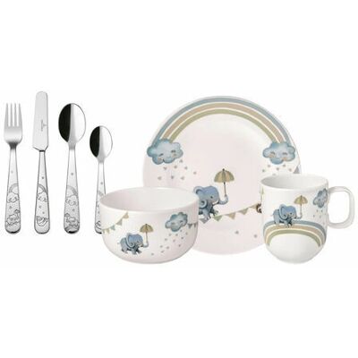 Villeroy & Boch 1486748435 Ensemble de vaisselle pour enfants - Marche comme un éléphant Villeroy & Boch 1486748435 Ensemble de vaisselle pour enfants - Marche comme un éléphant