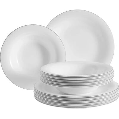 Villeroy & Boch JEDÁLENSKÝ SERVIS - Fin porcelán - 12 részes - Luxus étkészlet Villeroy & Boch JEDÁLENSKÝ SERVIS - Fin porcelán - 12 részes - Luxus étkészlet