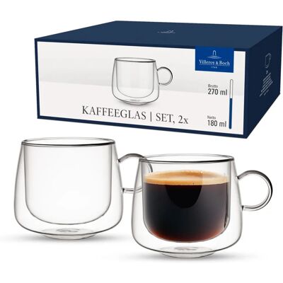 Villeroy & Boch Artesano Doppelwandiges Kaffee-Glas Villeroy & Boch Artesano Doppelwandiges Kaffee-Glas