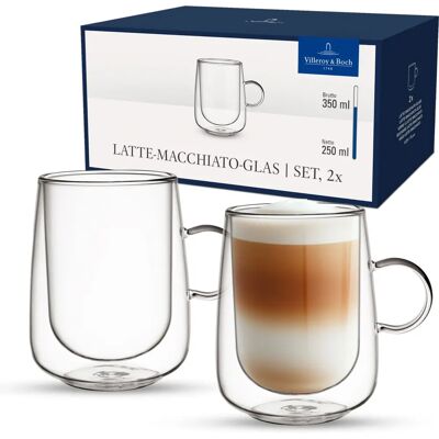 Villeroy & Boch Artesano Doppelwandiges Latte Glas 0,25L - Glaswaren Villeroy & Boch Artesano Doppelwandiges Latte Glas 0,25L - Glaswaren