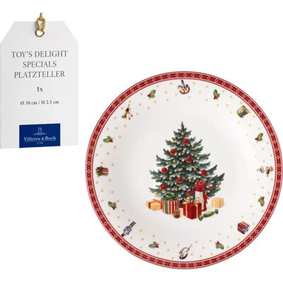 Villeroy & Boch Toy's Delight 30cm Serving Plate - Christmas Collection Villeroy & Boch Toy's Delight 30cm Serving Plate - Christmas Collection