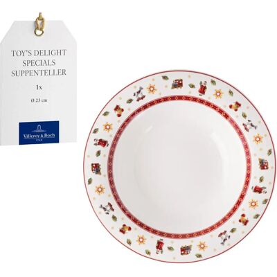 Ensemble de 6 assiettes plates blanches Toy's Delight 23cm - Villeroy & Boch Ensemble de 6 assiettes plates blanches Toy's Delight 23cm - Villeroy & Boch