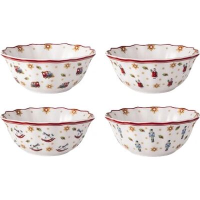 Villeroy & Boch 1485858490 Porcelain Multicolour 4-Piece Tableware Set Villeroy & Boch 1485858490 Porcelain Multicolour 4-Piece Tableware Set