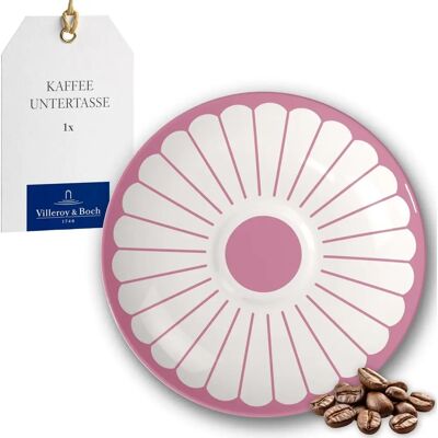 Villeroy & Boch Fleur Cassis Porzellan Kaffeetasse & Untertasse - Set aus 2 Villeroy & Boch Fleur Cassis Porzellan Kaffeetasse & Untertasse - Set aus 2