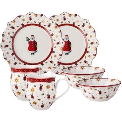 Villeroy & Boch 1485857280 Porzellan Mehrfarbig Tafelservice - Geschirrset Villeroy & Boch 1485857280 Porzellan Mehrfarbig Tafelservice - Geschirrset