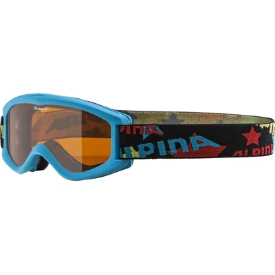 Goggles de Ski Alpina Carvy 2.0 SH - Bleu, Contraste, Protection UV Goggles de Ski Alpina Carvy 2.0 SH - Bleu, Contraste, Protection UV