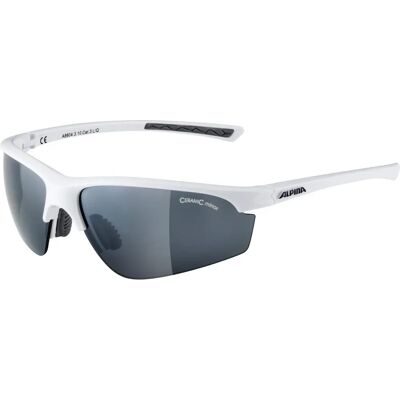 Okulary sportowe Alpina Tri-Effect 2.0 Białe - 3 wymienne soczewki, UV ochrona Okulary sportowe Alpina Tri-Effect 2.0 Białe - 3 wymienne soczewki, UV ochrona
