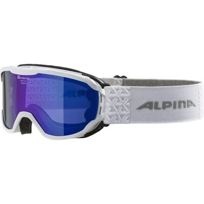 Gogle Narciarskie Alpina Pheos JR. - Białe - Ochrona UV Gogle Narciarskie Alpina Pheos JR. - Białe - Ochrona UV