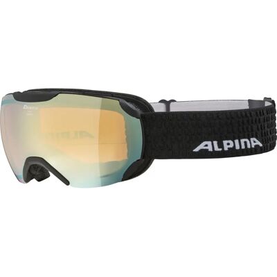 Alpina - Pheos S Q-Lite - Black - Mirror - Gogle narciarskie Alpina - Pheos S Q-Lite - Black - Mirror - Gogle narciarskie