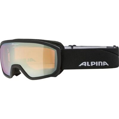 Maschera da Sci per Bambini Alpina Scarabeo - Protezione UV 100% - Lente Sferica Maschera da Sci per Bambini Alpina Scarabeo - Protezione UV 100% - Lente Sferica