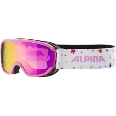 Alpina Pheos JR. Q-Lite Pink / Weiß - Kids Ski Goggles Alpina Pheos JR. Q-Lite Pink / Weiß - Kids Ski Goggles