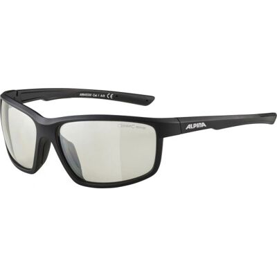 Alpina Sports Defey A8645 - svart matt/klart spegel Alpina Sports Defey A8645 - svart matt/klart spegel