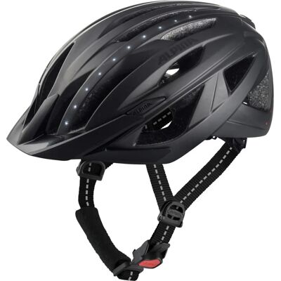 Alpina Sports Haga LED Stadshjälm - Svart Alpina Sports Haga LED Stadshjälm - Svart