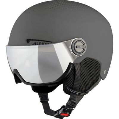 Alpina Sports Arber Visor Grigio - Casco da Sci Alpina Sports Arber Visor Grigio - Casco da Sci