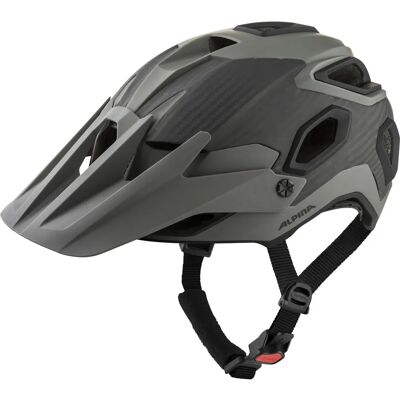 Casque VTT Alpina Rootage - Carbone, Réglable, Gris Casque VTT Alpina Rootage - Carbone, Réglable, Gris
