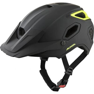 Casco de bicicleta Alpina Comox - Negro-Neón Mate - Ligero, Ventilado, Certificado CE Casco de bicicleta Alpina Comox - Negro-Neón Mate - Ligero, Ventilado, Certificado CE