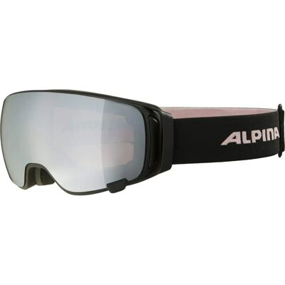 Alpina Double Jack MAG Q-Lite Skibrille - Schwarz, Rose, Orange Alpina Double Jack MAG Q-Lite Skibrille - Schwarz, Rose, Orange