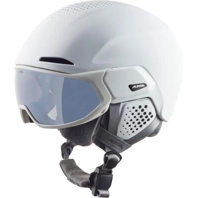 Kask Alpina Alto Q-Lite biały matowy - Narty kask Kask Alpina Alto Q-Lite biały matowy - Narty kask
