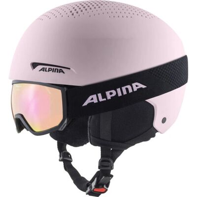 Set de Casco y Gafas de Esquí para Niños - Rosa Rosa - Todo Terreno Set de Casco y Gafas de Esquí para Niños - Rosa Rosa - Todo Terreno