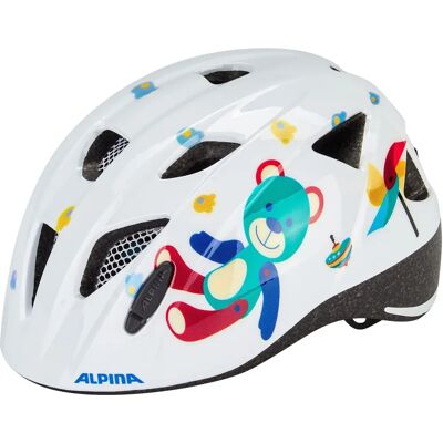 Alpina Ximo White Bear Gloss gyerek kerékpár sisak - 47-51 cm Alpina Ximo White Bear Gloss gyerek kerékpár sisak - 47-51 cm