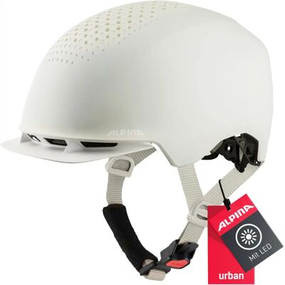 Casco Urbano Bianco Alpina - Sicurezza Urbana Casco Urbano Bianco Alpina - Sicurezza Urbana
