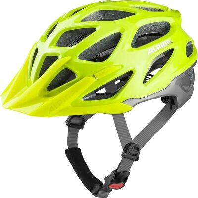 Alpina Mythos 3.0 LE Bright Green Grey Gloss - Fahrradhelm Alpina Mythos 3.0 LE Bright Green Grey Gloss - Fahrradhelm