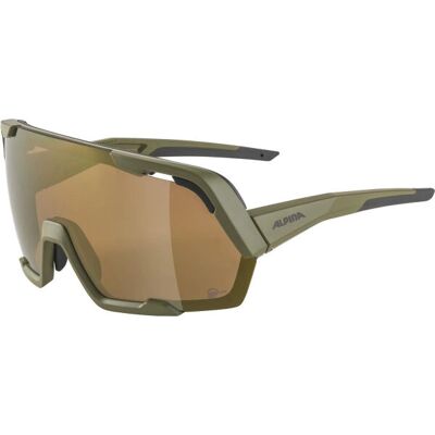 Occhiali da ciclismo Olive Alpina - Tecnologia Q-LITE contrasto Occhiali da ciclismo Olive Alpina - Tecnologia Q-LITE contrasto