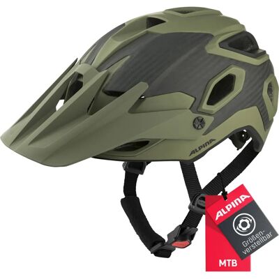 Kask Alpina Rootage - Lekki i wytrzymały Carbon MTB Enduro z Visorem Kask Alpina Rootage - Lekki i wytrzymały Carbon MTB Enduro z Visorem