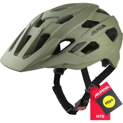 Casco ALPINA Plose MIPS - unisex - verde - 52 - Casco Casco ALPINA Plose MIPS - unisex - verde - 52 - Casco