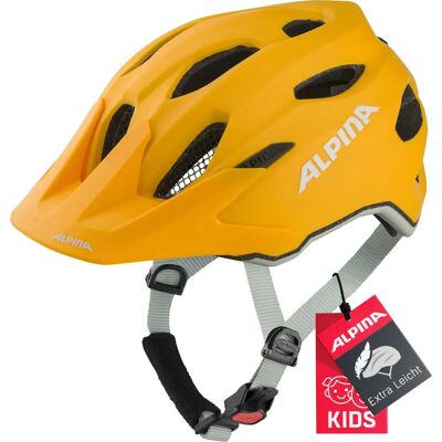 Casque VTT Enfant Alpina Carapax JR - Léger, Réglable, Confort - Publicité Casque VTT Enfant Alpina Carapax JR - Léger, Réglable, Confort - Publicité