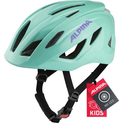 Casco Bici Bambini Alpina Pico Flash - Leggero, Regolabile, Visibile Casco Bici Bambini Alpina Pico Flash - Leggero, Regolabile, Visibile