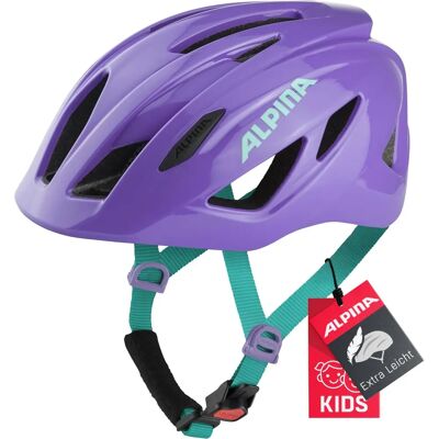 Alpina Kids Pico Lila - Casco da bicicletta leggero per bambini Alpina Kids Pico Lila - Casco da bicicletta leggero per bambini