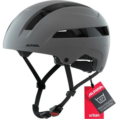Kask miejski Alpina Soho Coffee Szary Mat - Kask rowerowy Kask miejski Alpina Soho Coffee Szary Mat - Kask rowerowy