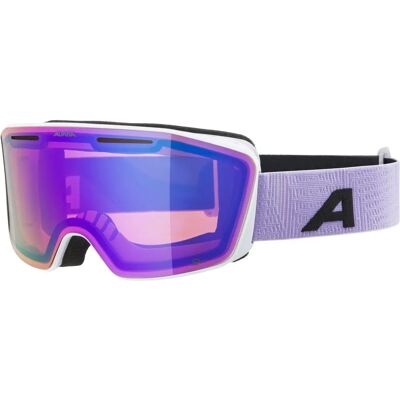 Alpina Nendaz Q-Lite Biało Fioletowa Matowa Lustrzana Gogle Narciarskie Alpina Nendaz Q-Lite Biało Fioletowa Matowa Lustrzana Gogle Narciarskie